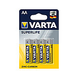 Батарейка VARTA Superlife Mignon (Super Heavy Duty) 1.5V - R6P/AA (4 шт), фото 2