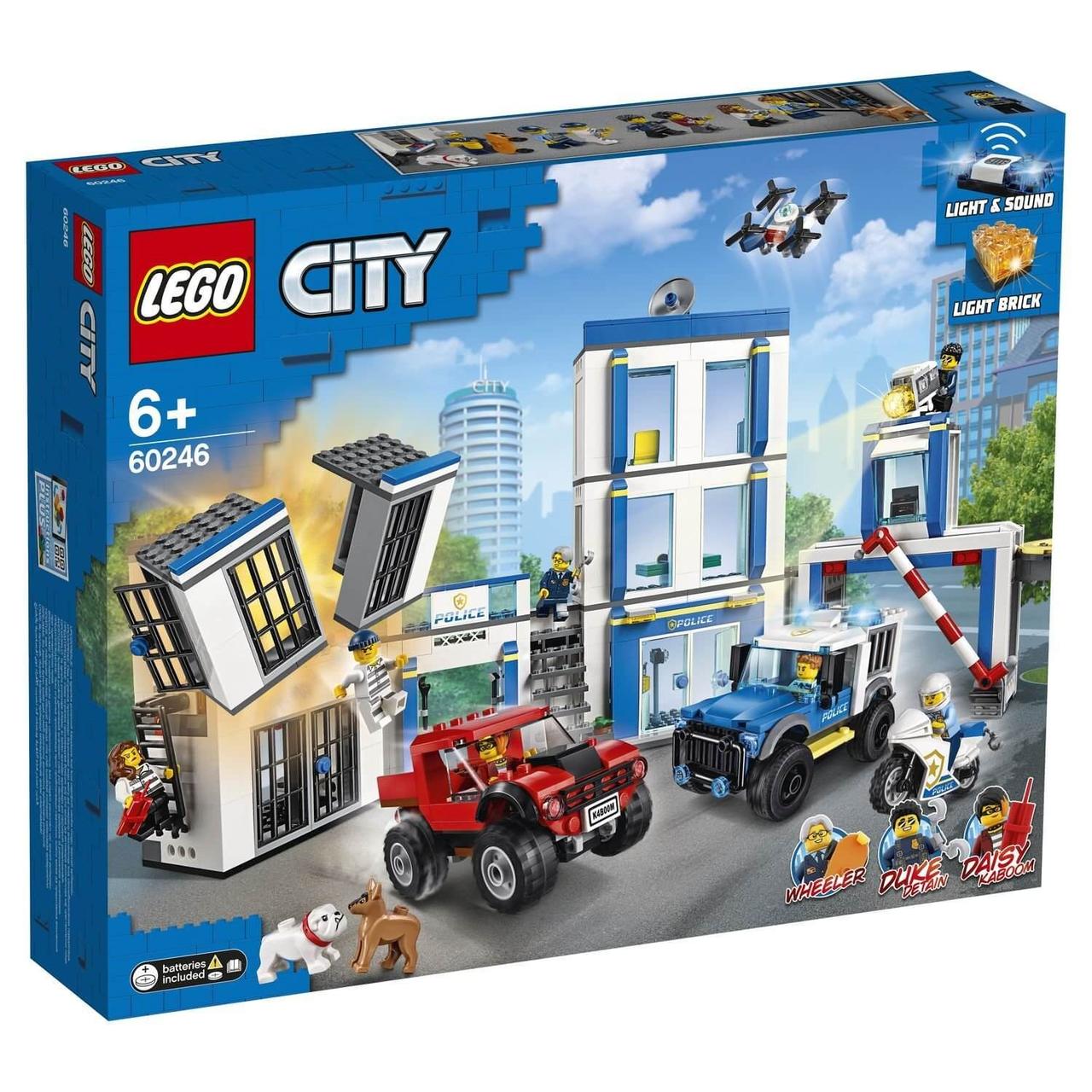 Lego City Игрушка Город Полицейский участок