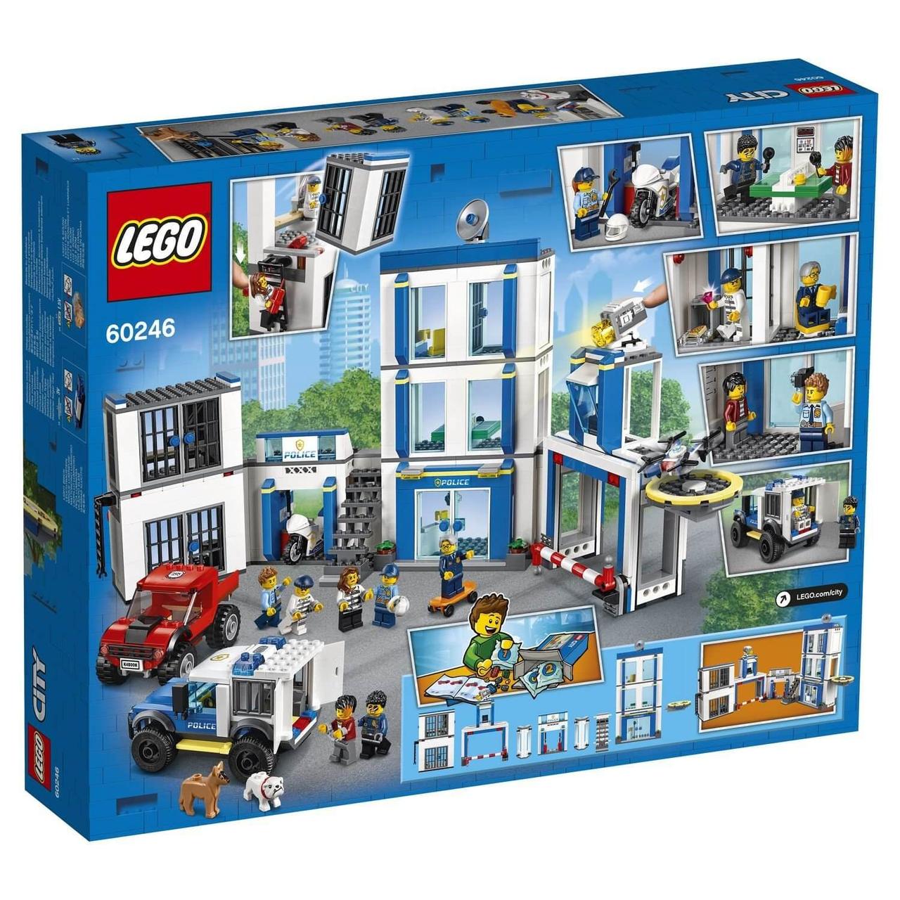 Lego City Игрушка Город Полицейский участок