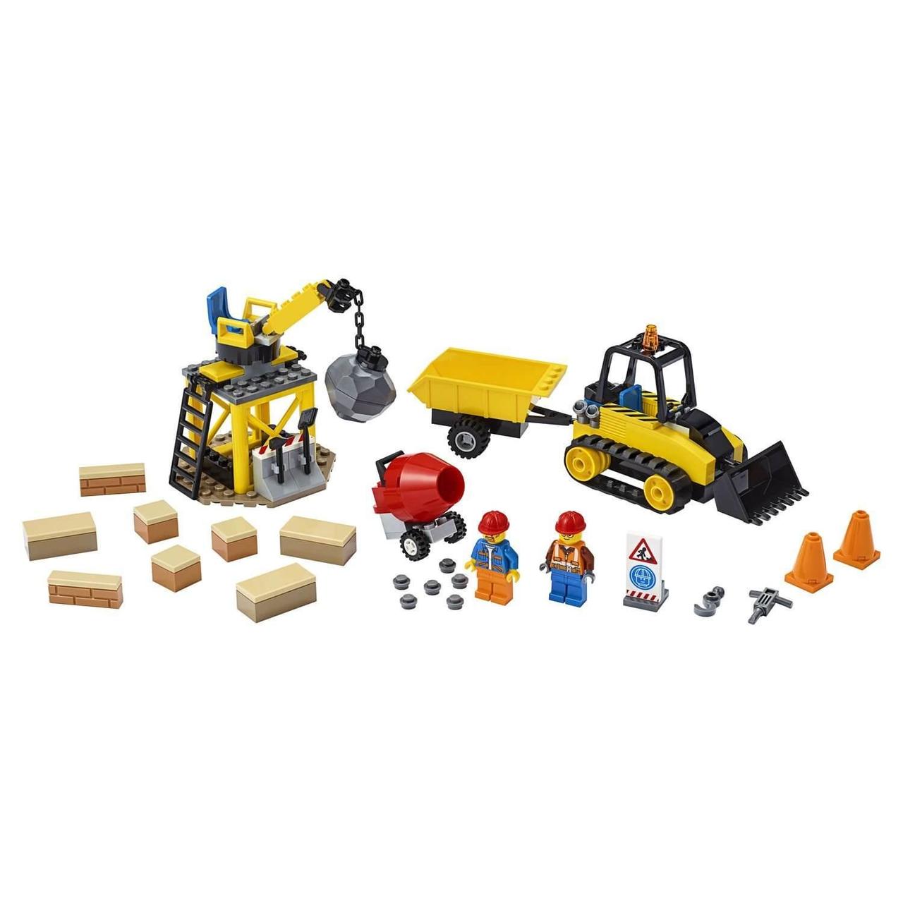 Lego City Игрушка Город Great Vehicles Строительный бульдозер