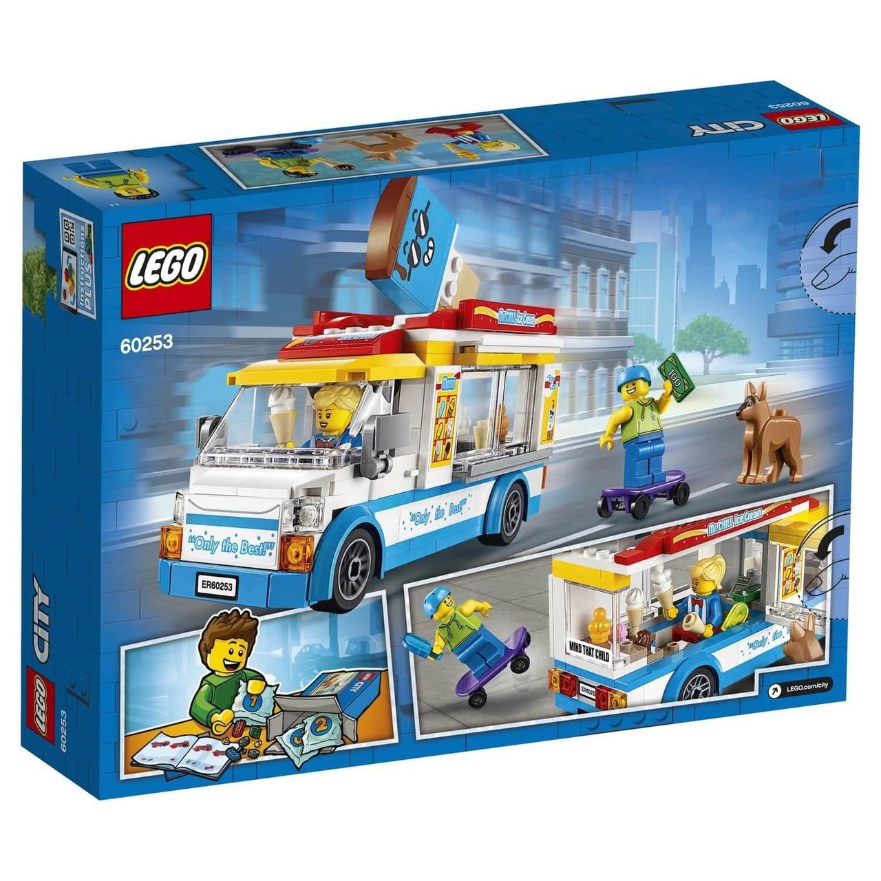 Lego City Игрушка Город Great Vehicles Грузовик мороженщика