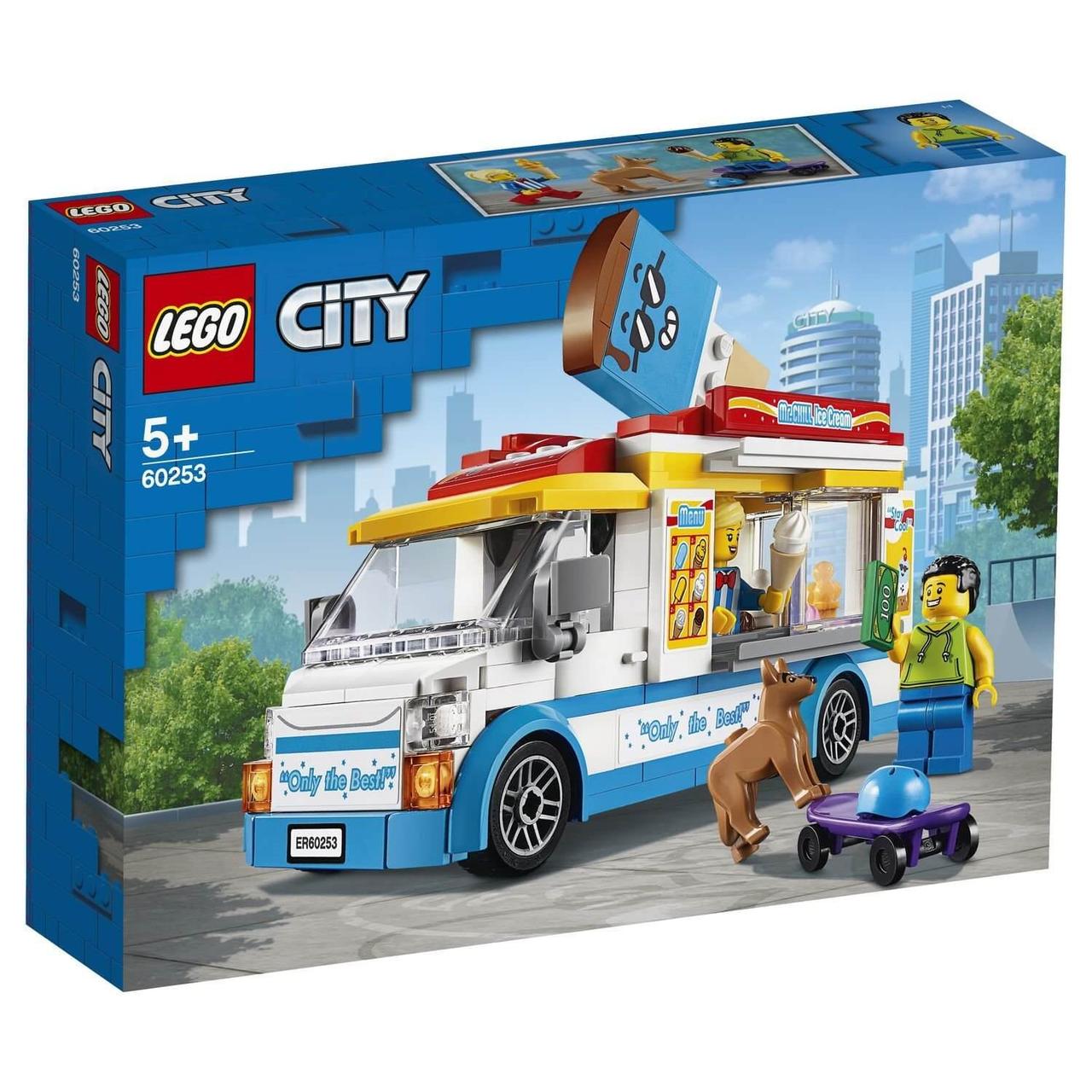 Lego City Игрушка Город Great Vehicles Грузовик мороженщика