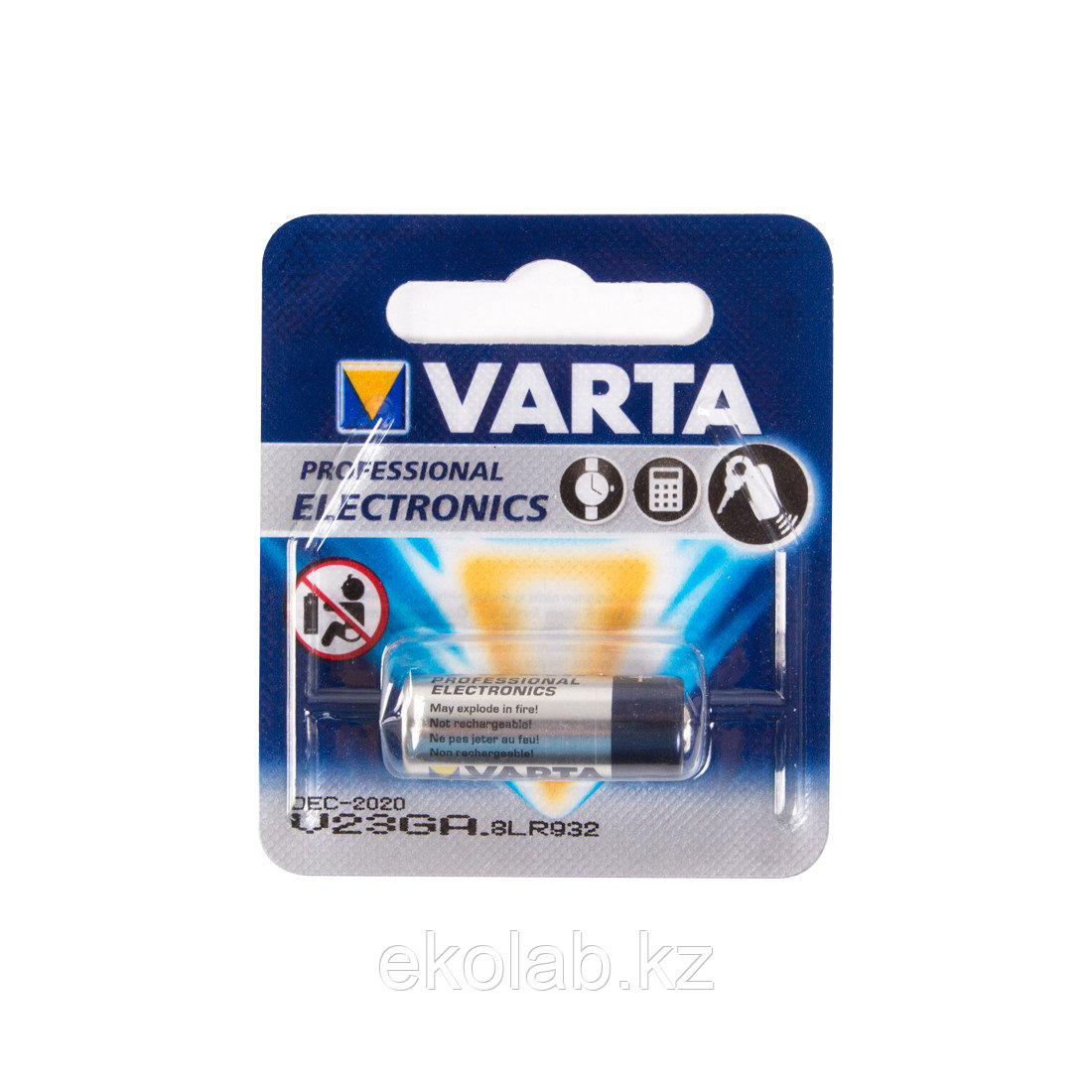 Батарейка VARTA Electronics V23GA - 8LR932 12 V - фото 1 - id-p72246434