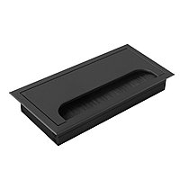 Пропуск для кабеля Merida 80х160, черный