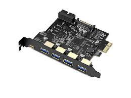 PCI E USB 3,0  4  port