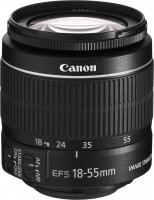 Объектив Canon EF-S 18-55mm f/3.5-5.6 IS II - фото 1 - id-p72286943