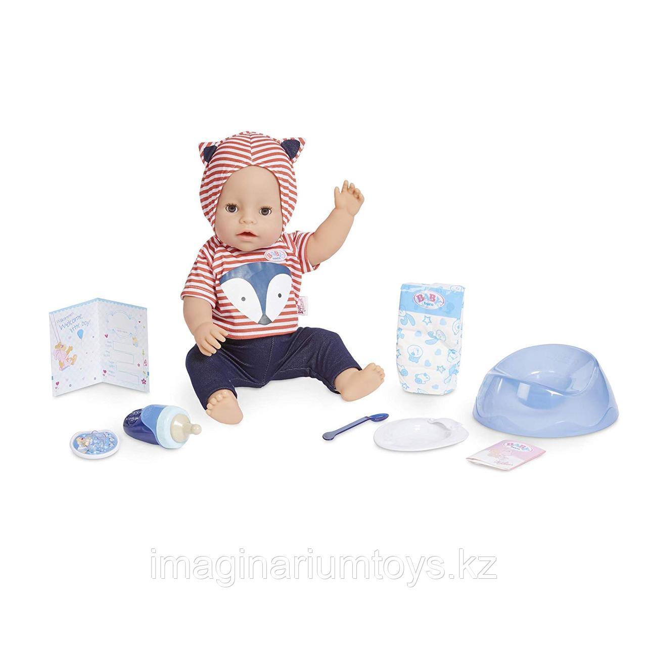 Кукла Мальчик Бэби Борн Baby Born интерактивный 43 см - фото 1 - id-p72286618