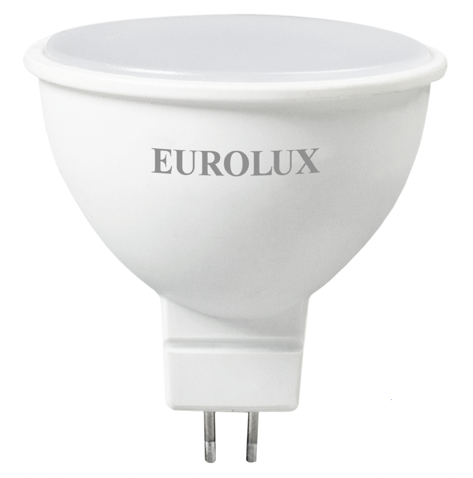 Лампа светодиодная EUROLUX LL-E-MR16-7W-230-2,7K-GU5.3 - фото 1 - id-p72154080