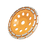 Чашка алмазная зачистная, 180 мм, двухрядная Вихрь, фото 2