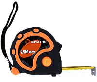 Рулетка ВИХРЬ 7,5мх25мм 73/11/1/4 Рулетка ВИХРЬ 7,5мх25мм