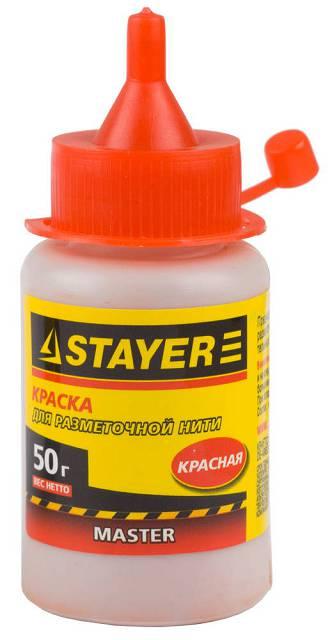 Краска "Stayer" 50 гр. красная