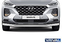 Защита переднего бампера Hyundai Santa Fe 2018+ d57