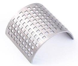 Сито из нерж. стали с квадратными отверстиями 2 мм, Fritsch