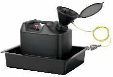 Комплект блока утилизации отходов, PE-HD, электропроводящий