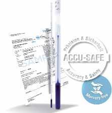 ASTM Термометр ACCU-SAFE, калиброванный, стержневого типа Ludwig Schneider, фото 1