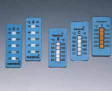 Одноразовые 5-точечные полоски для измерения температуры Thermax®