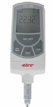 Прецизионный термометр ebro TFX 430 (без зонда), фото 2