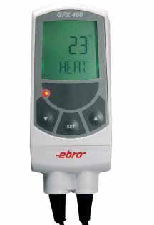 Электронный контактный термометр ebro GFX 460