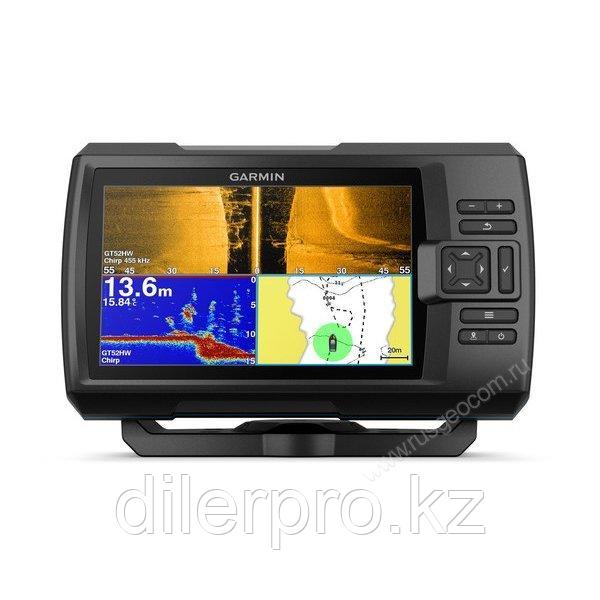 Эхолот Garmin Striker Plus 7sv с транцевым трансдьюсером - фото 1 - id-p72304842