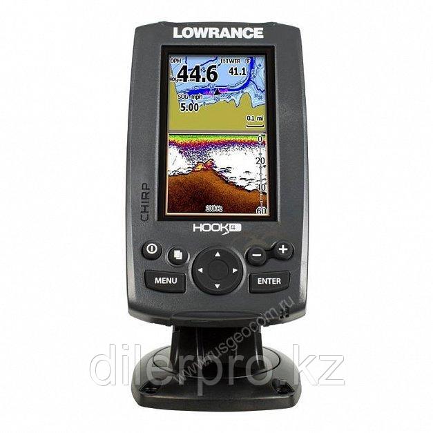 Картплоттер с эхолотом Lowrance HOOK-4 Mid/High/DownScan™, фото 1