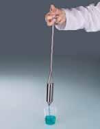 Пробоотборник для жидкостей из нерж.стали для работы одной рукой Burkle