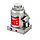 Домкрат гидравлический бутылочный, 30 т, h подъема 244-370 мм Matrix, фото 2
