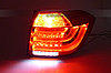 Светодиодные фонари (тюнинг фонари) на Тойота Хайлендер ( Toyota Highlaner XU45) 2010-2013 рестайлинг, фото 4