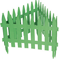 Забор декоративный "Рейка" 28 x 300 см, зеленый Россия Palisad