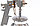 Краскораспылитель пневматический с нижним бачком V 1, 0 л, сопло D 1.2, 1.5 и 1.8 мм Matrix, фото 4