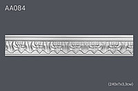 Плинтус потолочный с рисунком АА084 240х6,7х3,1 см (полиуретан)