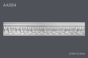 Плинтус потолочный с рисунком АА084 240х6,7х3,1 см (полиуретан)