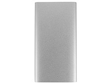 Портативное зарядное устройство Мун с 2-мя USB-портами, 4400 mAh, серебристый (Р), фото 5