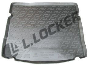 Коврик в багажник Chevrolet Cruze hatchback (12-) (полимерный) , фото 2