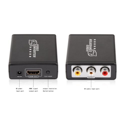 Конвертер 3RCA на HDMI, активный