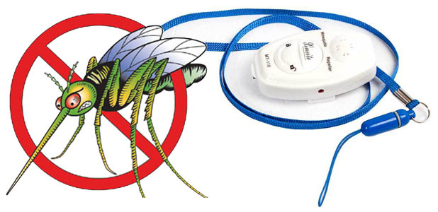 Ультразвуковой портативный отпугиватель комаров UltraSonic Mosquito Repeller MT-110E