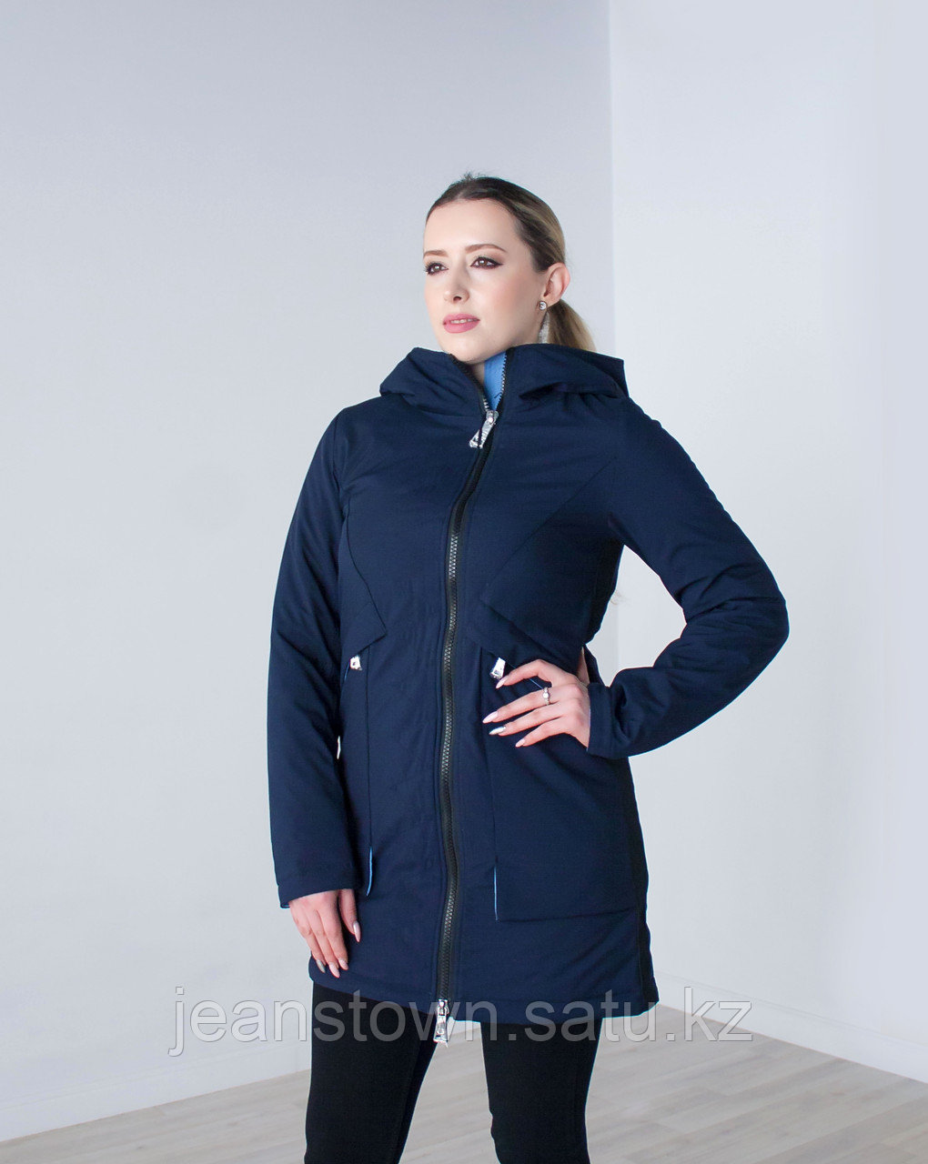 Куртка женская демисезонная Evacana синяя