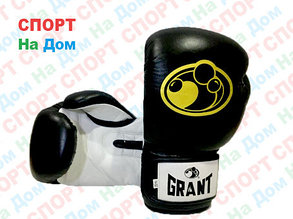 Боксерские перчатки GRANT кожа (черный), фото 2