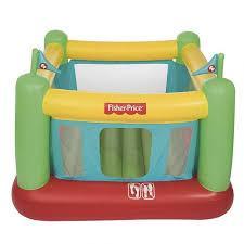 Батут надувной "Fisher Price" 175x173x135 см (встроенный насос), Bestway 93532
