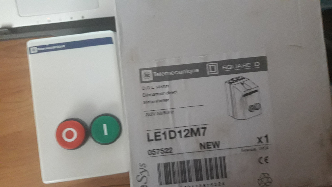 LE1D12M7 Пускатель в корпусе 12A 220В 50/60Гц Schneider Electric