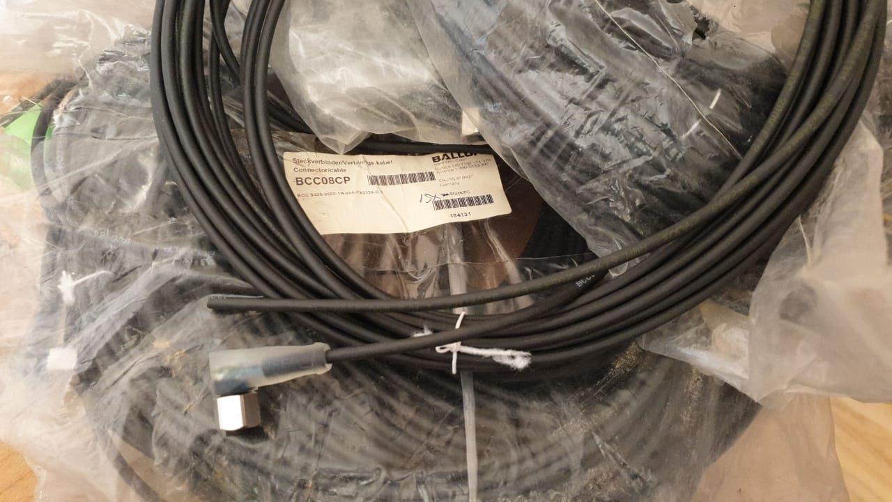 BCC08CP Разъем с кабелем 5 метров BCC S425-0000-1A-004-PX0334-050 в наличии 25 шт.