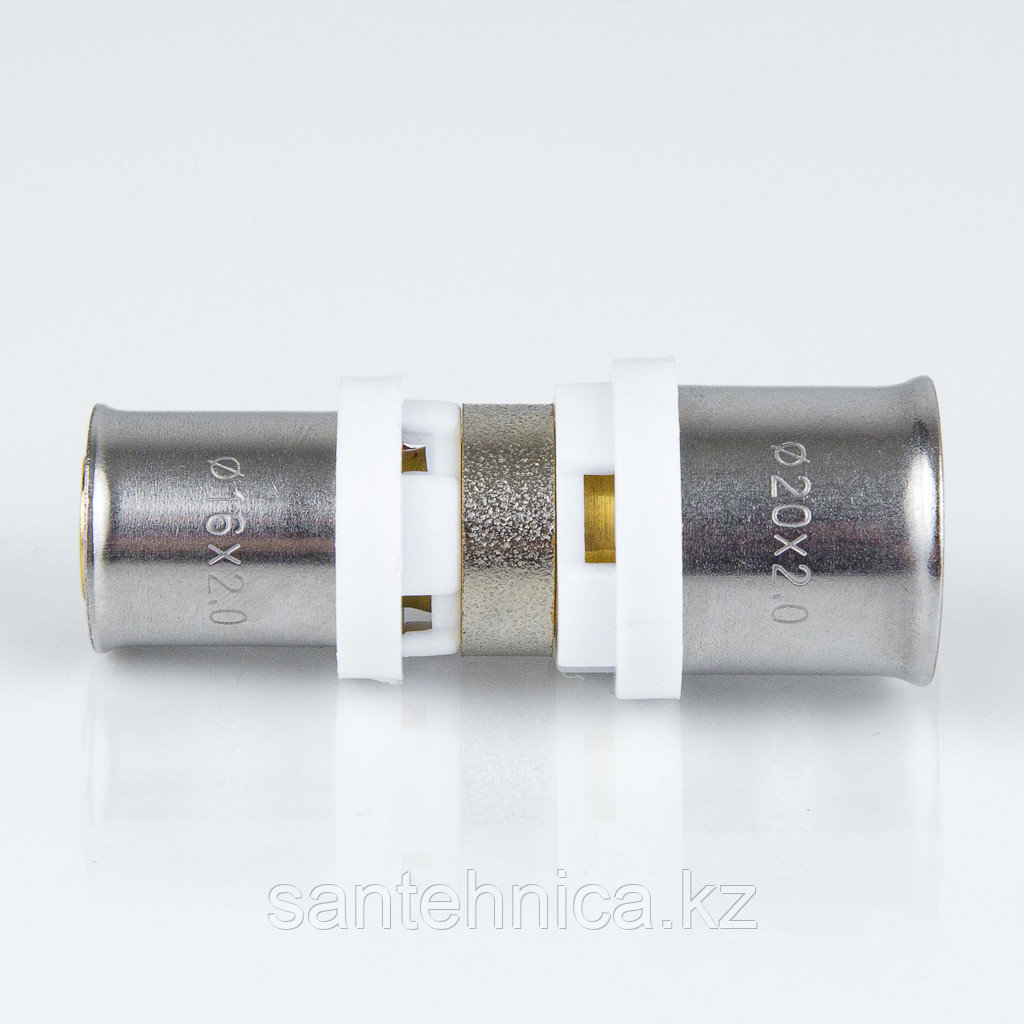 Пресс соединитель латунь Дн 20*16: продажа, цена в Костанае. Муфты для ...