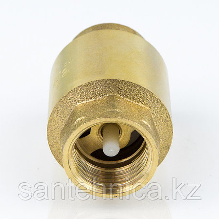 Клапан обратный 1 1/4 с пласт. штоком, фото 2