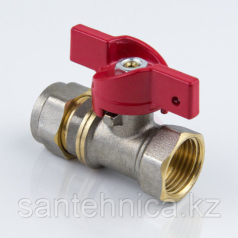 Кран шаровой 20*3/4 "М" обжим, фото 2