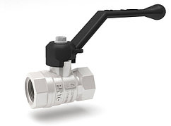 Кран шаровой никель Ду 15 (1/2") Ру40 М/М рычаг LD Pride