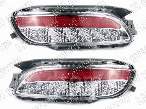 Фонарь в задний бампер TOYOTA HARRIER/LEXUS RX330 03-08 диодные красн/белые, комплект