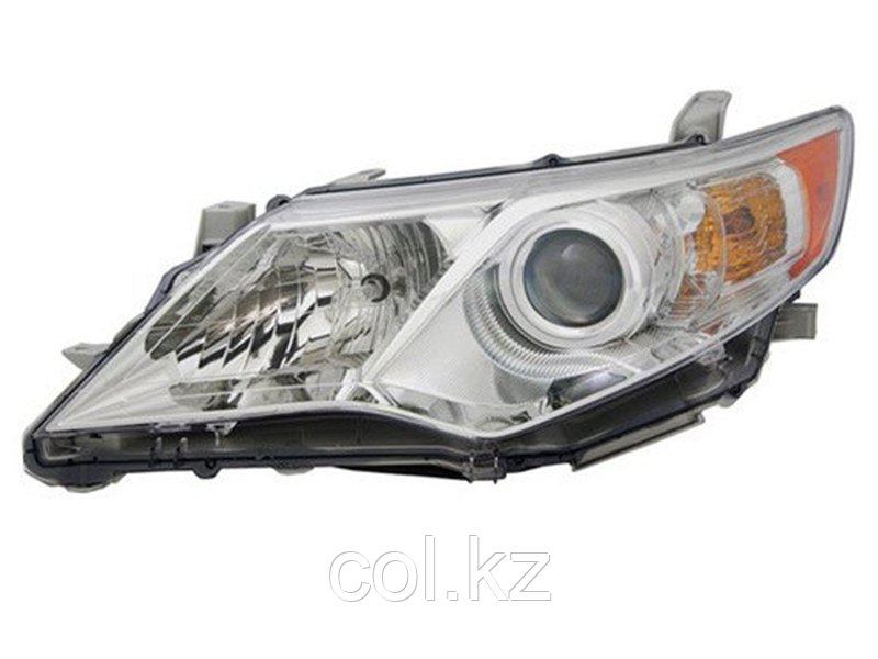 Фара TOYOTA CAMRY 11-14 USA TYPE LH желтый габарит