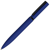 Ручка шариковая MIRROR BLACK, покрытие soft touch, Темно-синий, -, 38002 26