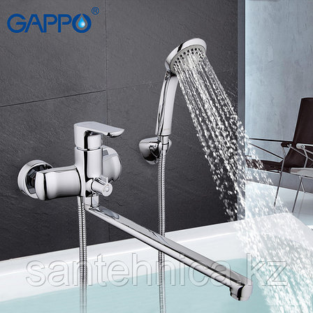 Смеситель для ванны Gappo Decotta G2211, фото 2
