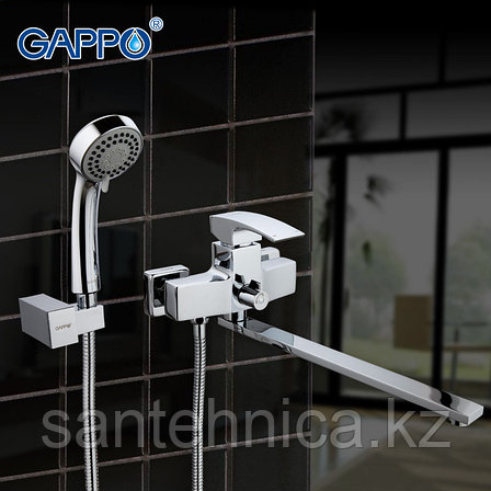 GAPPO G2207 Смеситель д/ванны дл. излив хром, фото 1