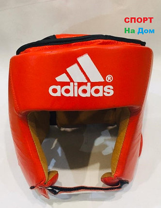 Боксёрский шлем и для единоборств Adidas Размер M (цвет красный), фото 2
